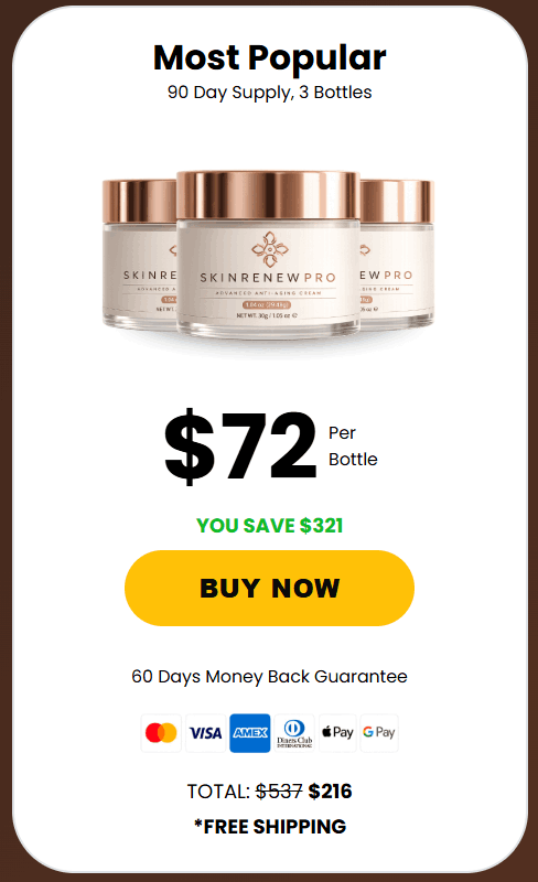 skin renew pro 3 jars price